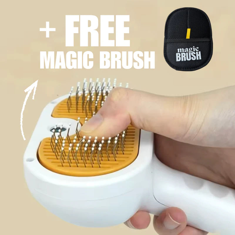 Magic Steam Grooming Brush (Pro Version)